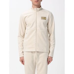 Ea7 Sweatshirt Men Yellow Cream